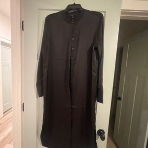 Banana Republic Silky Shirt Dress